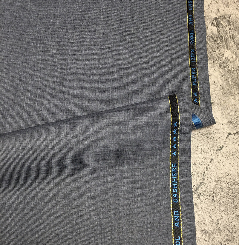 精纺羊毛面料毛涤布料职业装西服西装西裤料毛料薄款灰色裙子包邮
