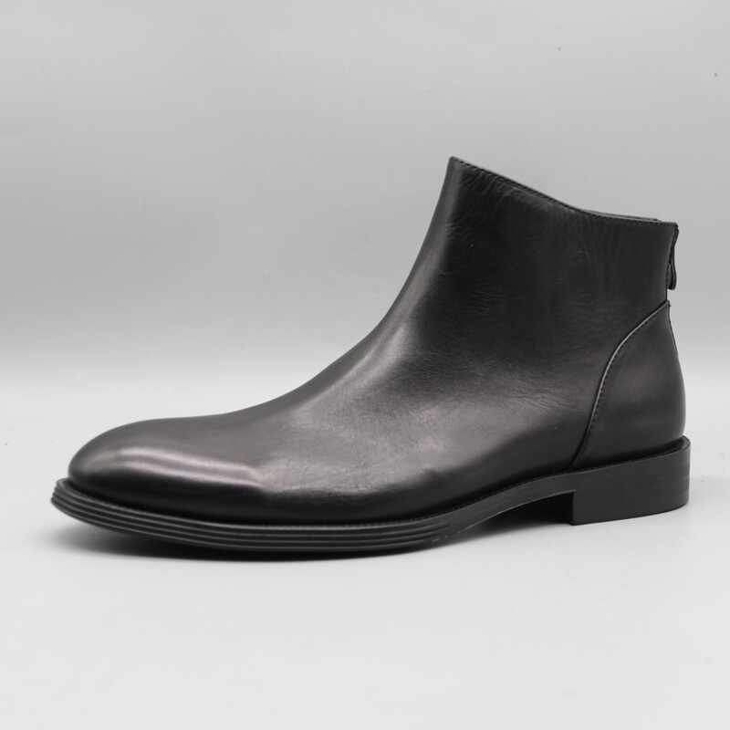 SCARCITY PICK UP LEAKAGE FOREIGN TRADE TAIL LIST PROCESSING LEATHER MENS BOOTS WINTER NEW BRITISH CHELSEA BOOTS MARTIN BOOTS