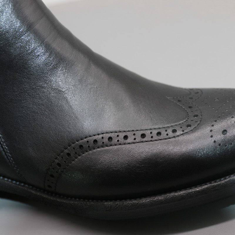 HIGH-END FOREIGN TRADE LEAK PROCESSING LEATHER MENS BOOTS GOODYEAR COWHIDE SOLE CHELSEA BOOTS BRITISH VINTAGE MARTIN BOOTS