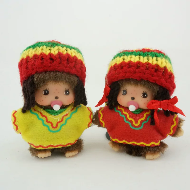 Monchhichi подвеска милая яркая прическа базовая модель классические модели можно взять