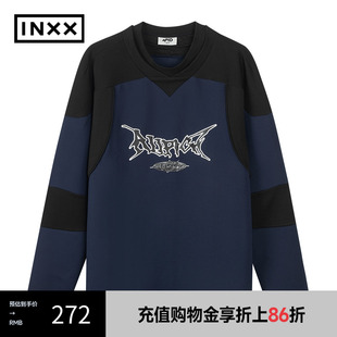宽松休闲连帽开衫 潮牌春新品 INXX 卫衣情侣APE1100422 APYD
