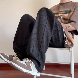宽松阔腿运动卫裤 INXX 秋冬新款 男士 STREET加绒肌理感加绒休闲裤
