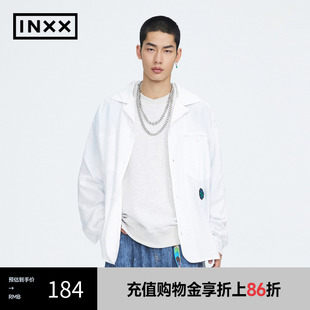 INXX 时尚 Standby XMD1040479 潮牌长袖 衬衣男女同款