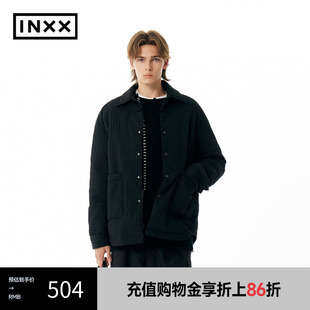盘扣设计轻薄羽绒服情侣短外套APE4151330 INXX APYD潮牌冬新品