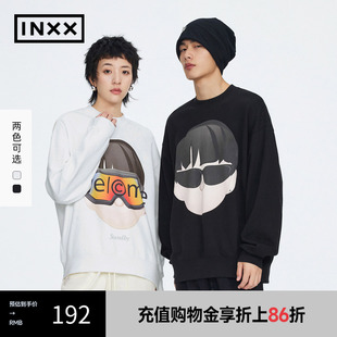 套头卫衣男女同款 潮牌春新品 INXX XMD1100447 Standby