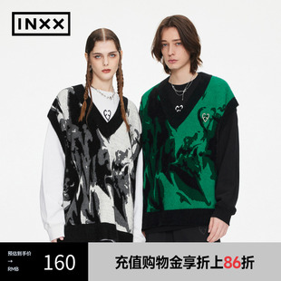 针织马甲背心APD1060530 INXX ALLPICK 潮牌春新品