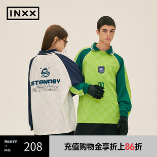 长袖 运动风polo领T恤男女同款 INXX XME3011284 Standby潮牌新品