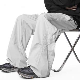 裤 子男士 夏季 INXX 宽松直筒阔腿长裤 运动休闲工装 薄款 STREET美式