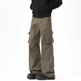 裤 子男士 秋冬季 INXX 潮宽松休闲长裤 直筒工装 2025新款 STREET美式