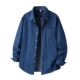 STREET日系复古潮流做旧长袖 牛仔衬衫 男士 INXX 春季 宽松休闲外套