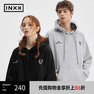 宽松休闲套头连帽卫衣情侣APE1100579 INXX APYD 潮牌春新品