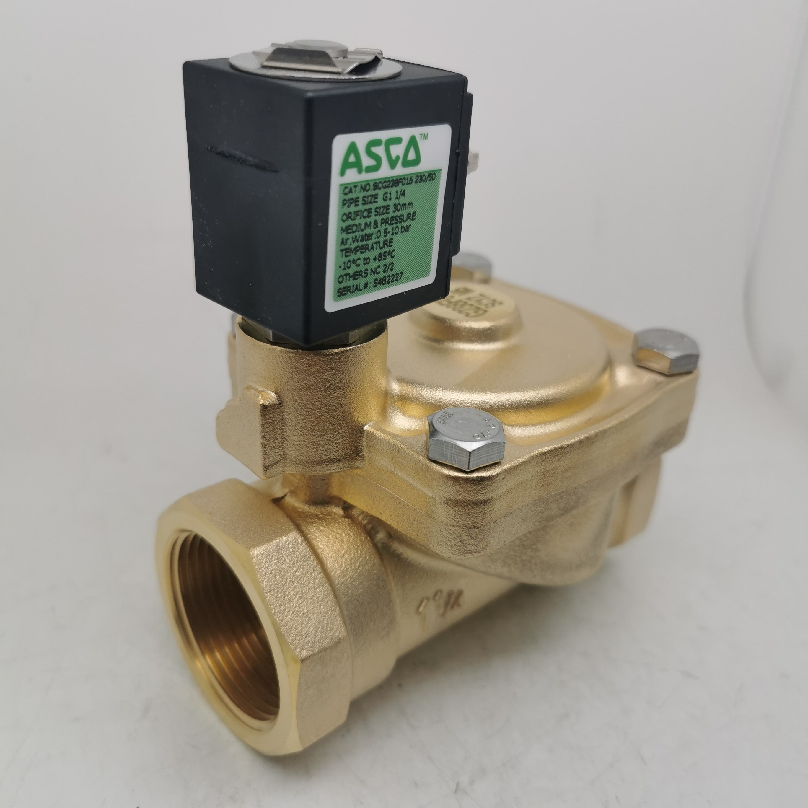 11/4寸2通ASCO电磁阀SCG238F016