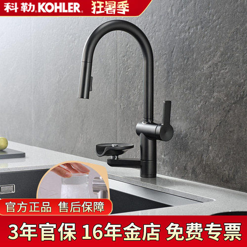 奥琦下抽拉冷热厨房龙头34861T