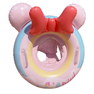 游泳圈儿童加厚防侧翻裤兜圈男女童辅助游泳装备婴儿宝宝安全坐圈