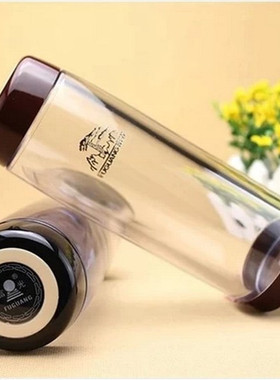 富光塑料防摔水杯732随手杯车载便携茶杯子带盖创意密封FGF-731