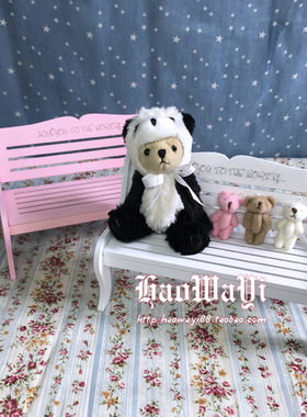 bid6分娃娃娃用椅子 现货摄影道具双人椅子 激光刻字款粉色白色