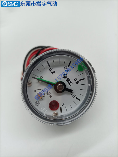 smc日本原装gp46-10-01l5带压力开关的压力表真空负压表大量现货