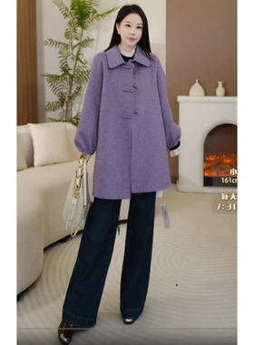 【减龄满分轻国风设计丨纯手工】加厚羊毛外套NOF494-SZ12153