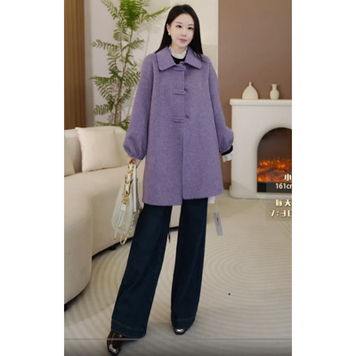 【原999减龄满分轻国风设计丨纯手工】厚羊毛外套NOF494-SZ12153