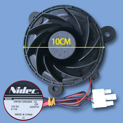 适用海尔冰箱散热风扇GW10C12MS2BA-52 12VDC 0.11A 3线冷冻风扇