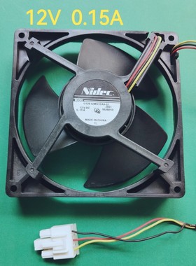 适用惠而浦BCD-423WMGBW冰箱风扇U12E12MSCA3-52Z32 12VDC 0.15A