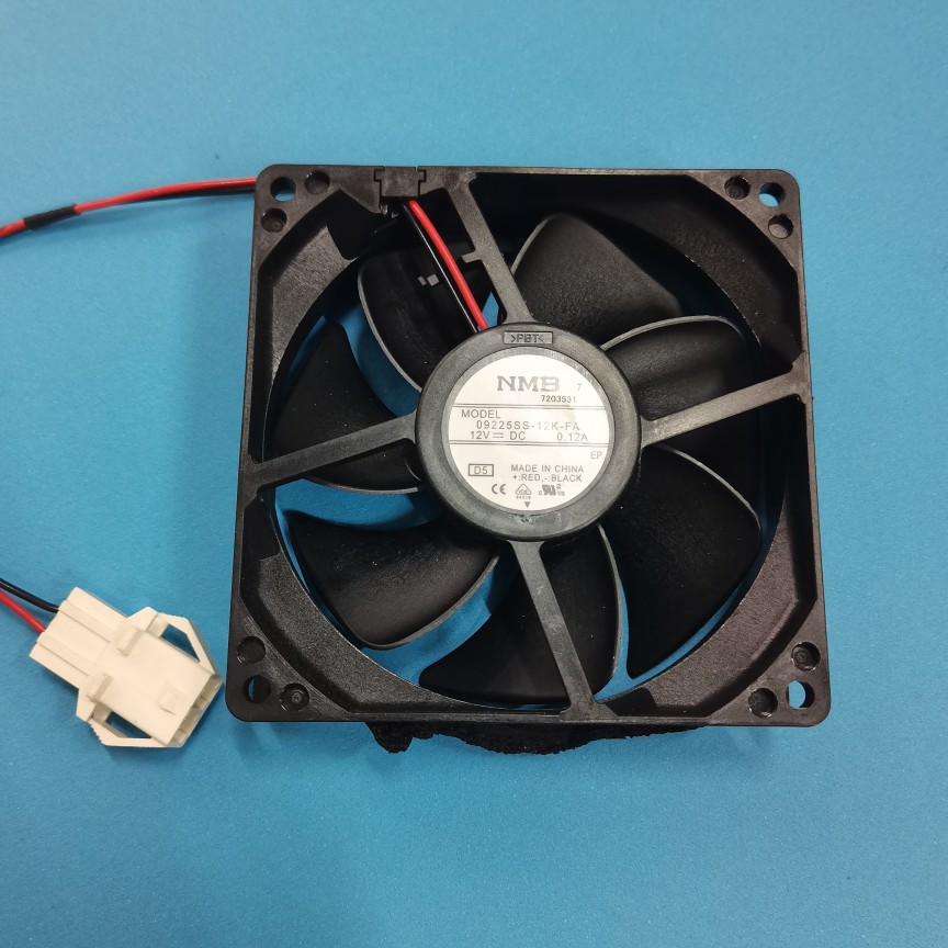 适用美的冰箱冷冻室风机风扇12V0.12A冰箱配件