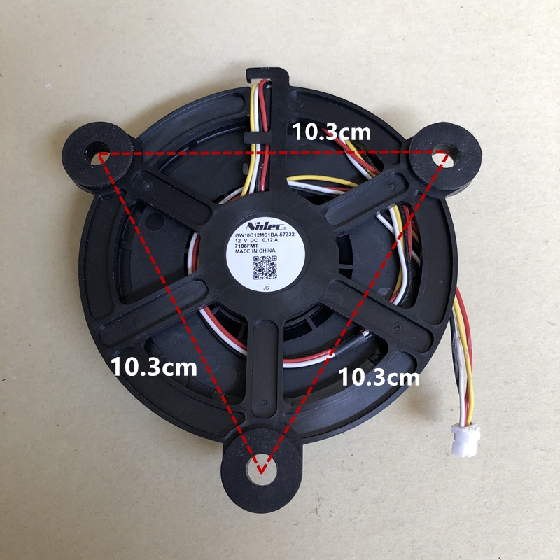 海尔冰箱原装冷藏冷冻散热风扇制冷风机GW10C12MS1BA-57Z32 12V