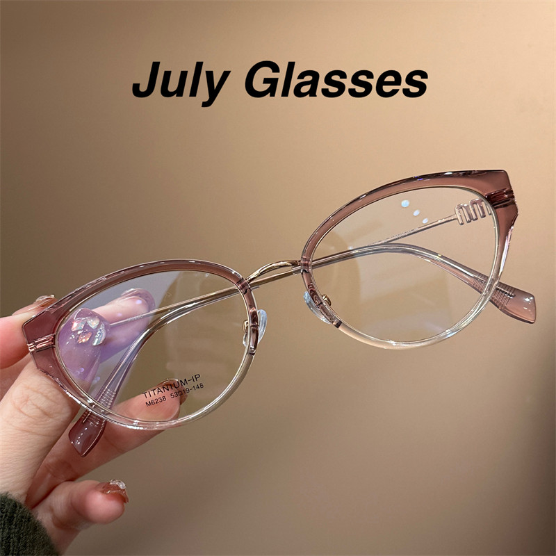 少女梦幻紫钛架猫眼镜近视女款显白可配度数可盐可甜修颜眼镜架韩,ZIPPO/瑞士军刀/眼镜,定制成品光学镜,淘宝优惠券,粉丝福利购,淘宝优惠卷