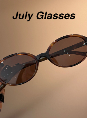 时髦玳瑁色书呆子偏光墨镜女近视可配度数高级感防紫外线百搭墨镜