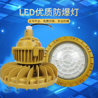 LED防爆灯防尘防水防腐泛光灯50W100W150W护栏式工厂照明灯仓库灯