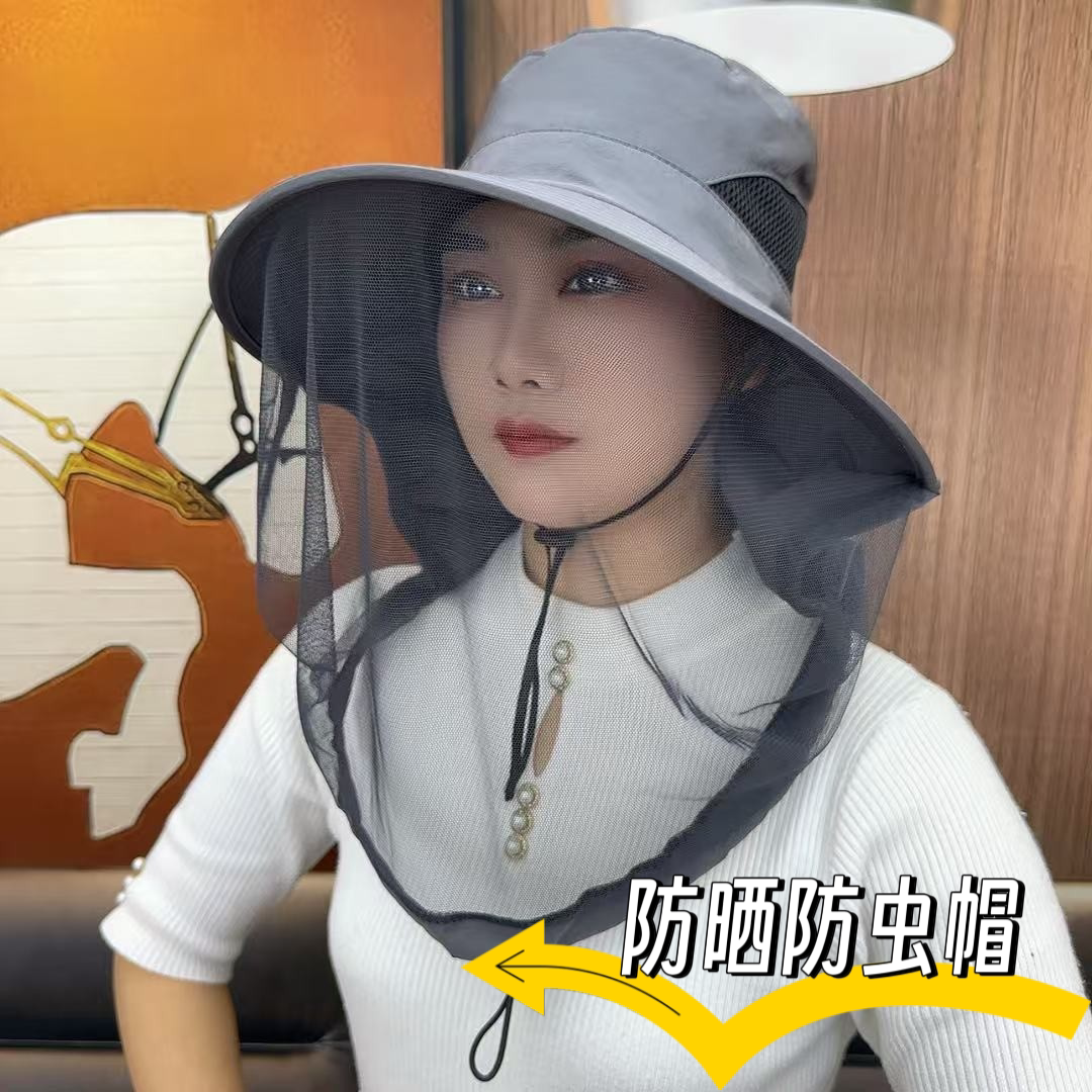夏季户外防晒遮阳帽32