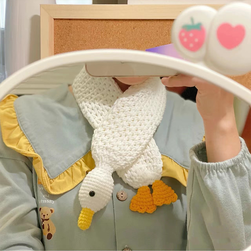 diy材料包手工编织大鹅围巾