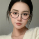 猫眼镜框可配近视猫耳眼镜女款 有度数素颜显瘦防蓝光眼睛框镜架女