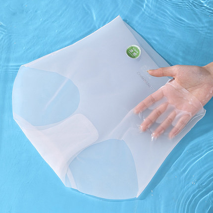 飘飞冰丝内裤女高腰大码200斤纯棉7A抗菌夏季超薄款无痕三角裤头