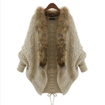 都市潮流欧美版蝙蝠袖毛领毛衣 奢华精品女士针织开衫毛衣,个性定制/设计服务/DIY,连衣裙加工定制,淘宝优惠券,粉丝福利购,淘宝优惠卷