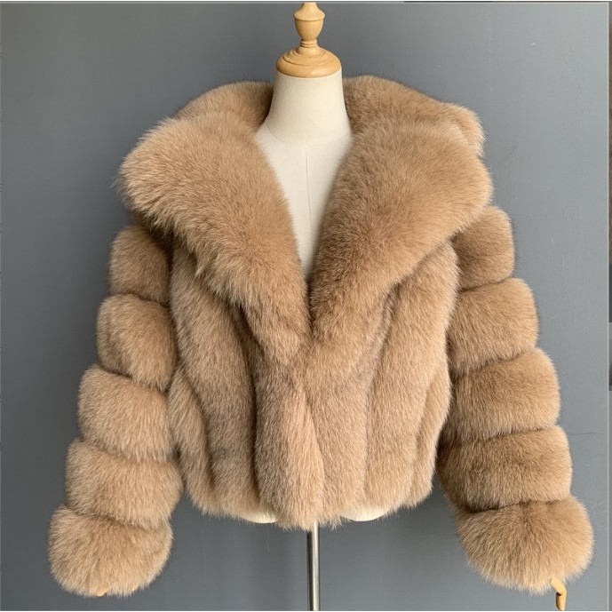 年新款仿狐狸毛皮草外套厂家直发 海宁皮草马甲