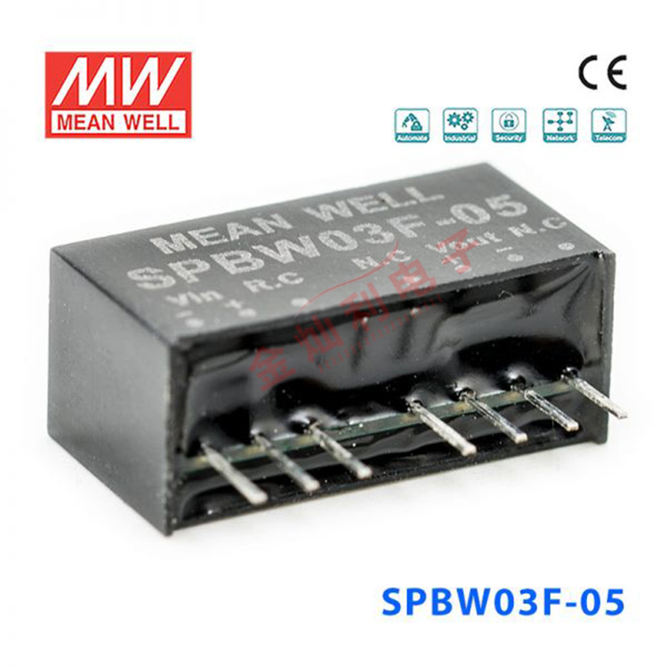 SPBW03F-03 3W 9~36V转 3.3V 0.7A非稳压单路输出DC-DC模块电源