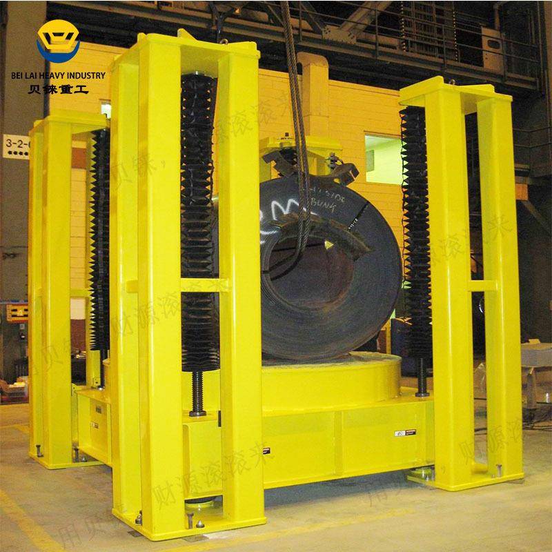 20吨钢卷处理升降台电动液压100吨四柱式滚珠丝杠50吨钢卷升降机