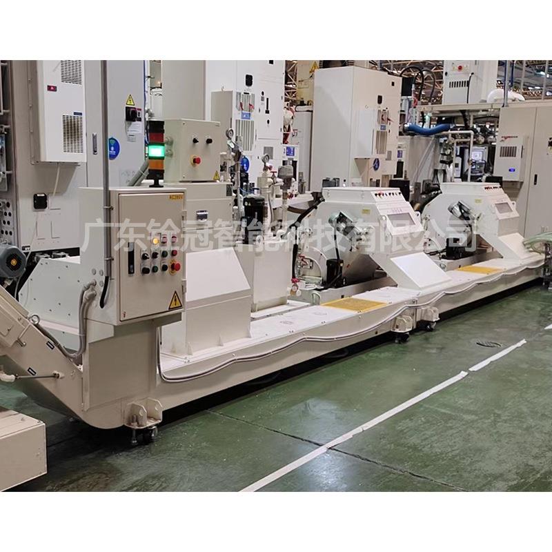 车间集中排屑集中过滤铁屑压块铁屑卷屑铝屑集中排屑加工提升