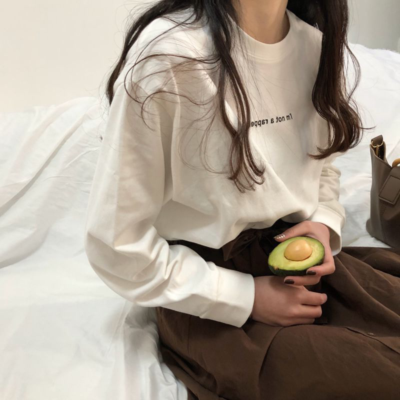 春秋2020新款韩版网红内搭长袖t恤女宽松学生洋气上衣打底衫ins潮在类目 女装/女士精品, T恤中 - 来自Buy2taobao.com提供专业的淘宝代购服务