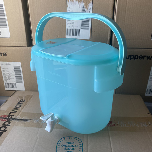 特百惠塑料提手水龙头全家乐水箱