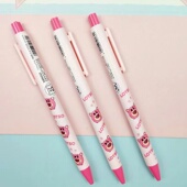 miniso 名创优品迪士尼草莓熊指尖相印中性笔按动笔0.5mm卡通学生