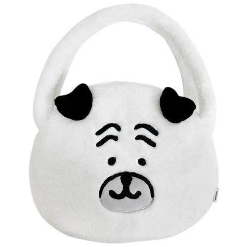 名创优品自嘲熊包包单肩包