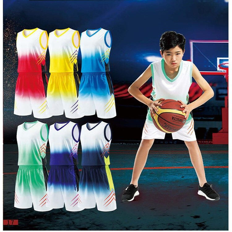 夏季运动篮球服套装训练比赛速干篮球服
