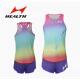 海尔斯运动背心CP1男女无袖 超薄速干透气田径运动服比赛服 套装