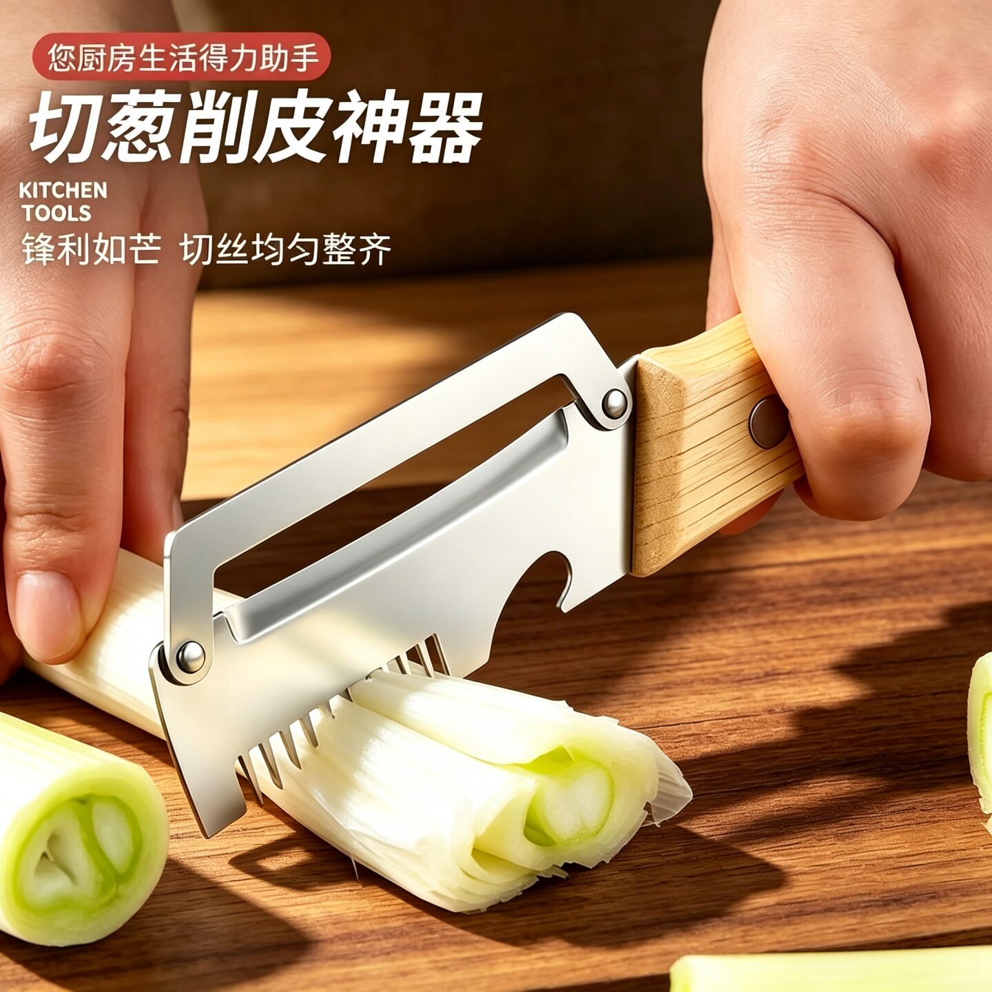 多功能削皮刀开瓶切丝神器