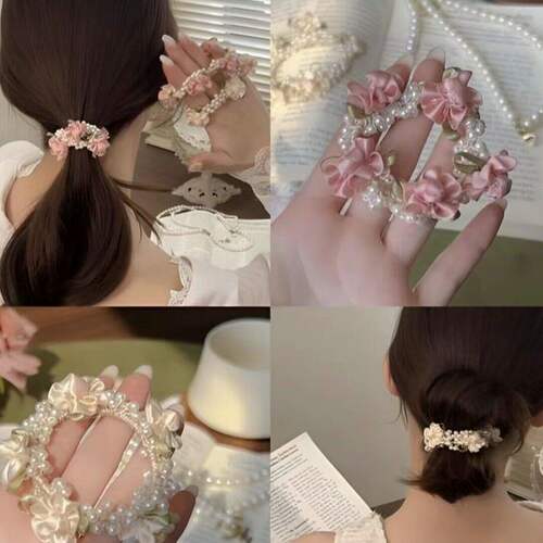 法式玫瑰的庄园油画风贝珠少女