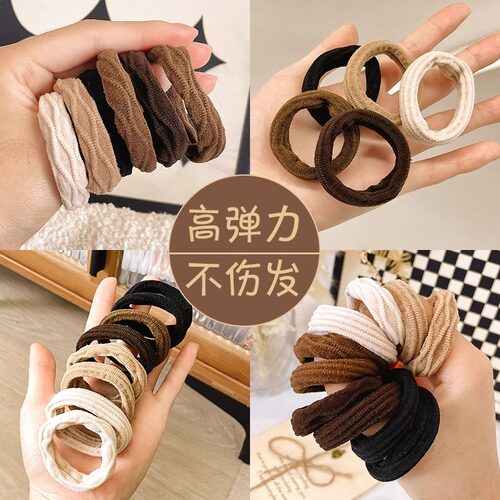 网红高弹力耐用皮筋女