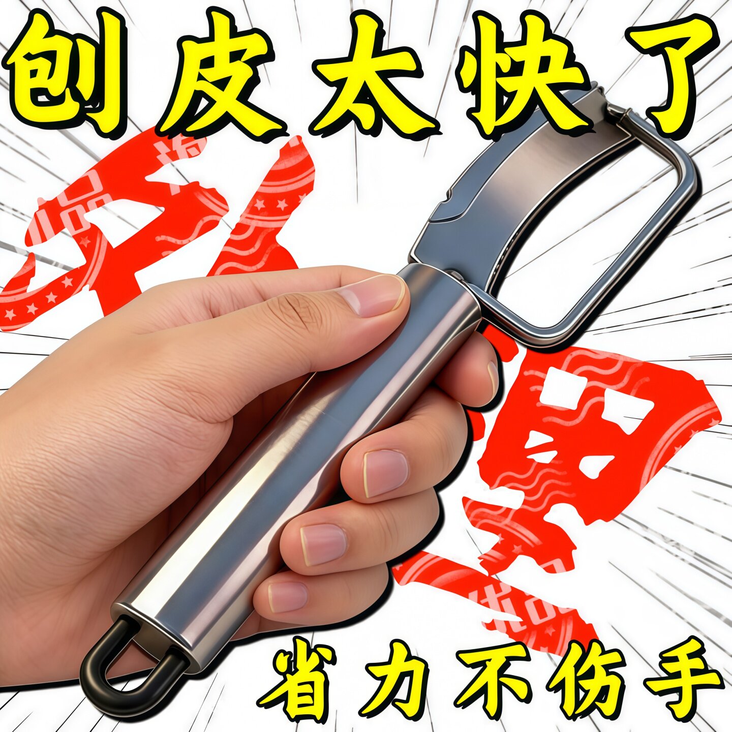 莴笋甘蔗土豆专用削皮刀莴苣贡菜刮皮刀不锈钢削冬瓜南瓜刨皮打皮