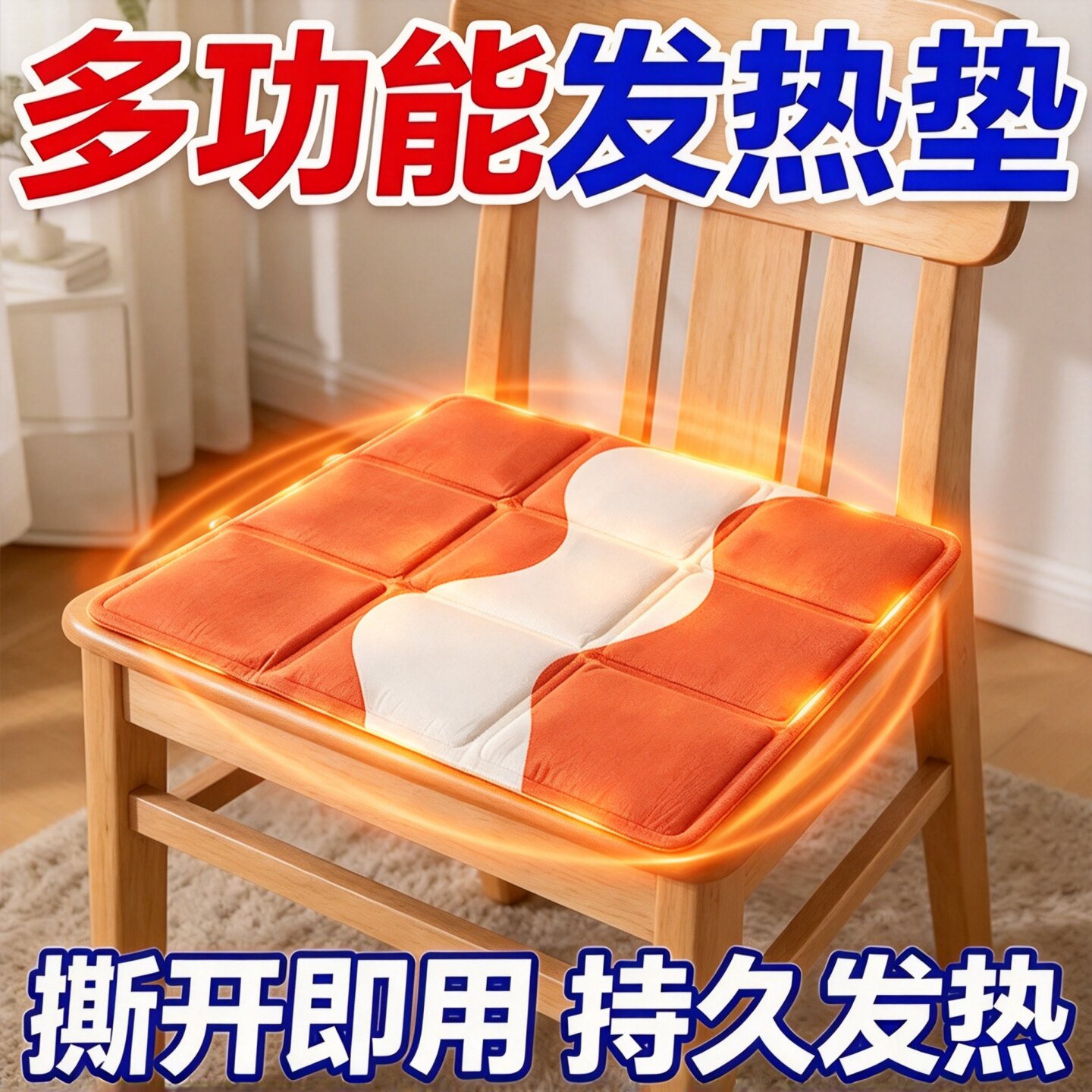 自发热保暖坐垫办公室久坐护臀